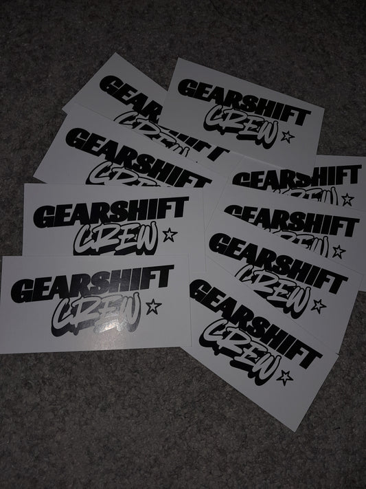 GearShift Crew - Signature Stickers