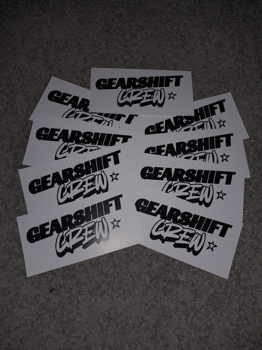GearShift Crew - Signature Stickers
