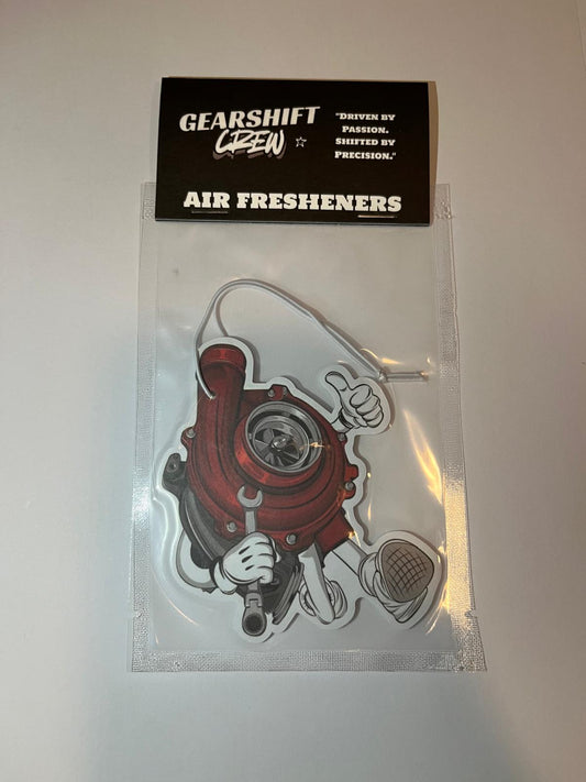 GearShift Crew - Red Turbo Air Freshener