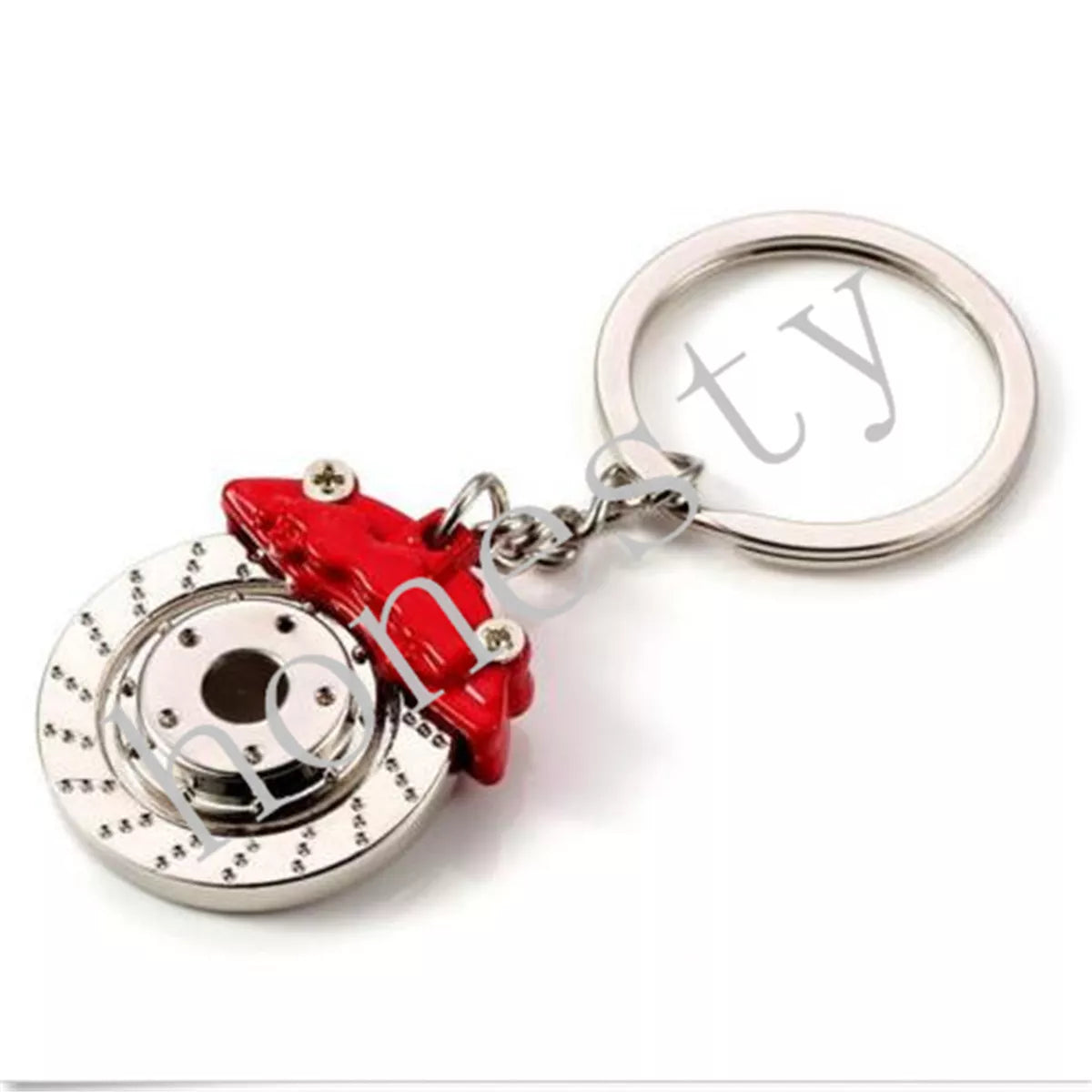 Red Car Brake Keyring