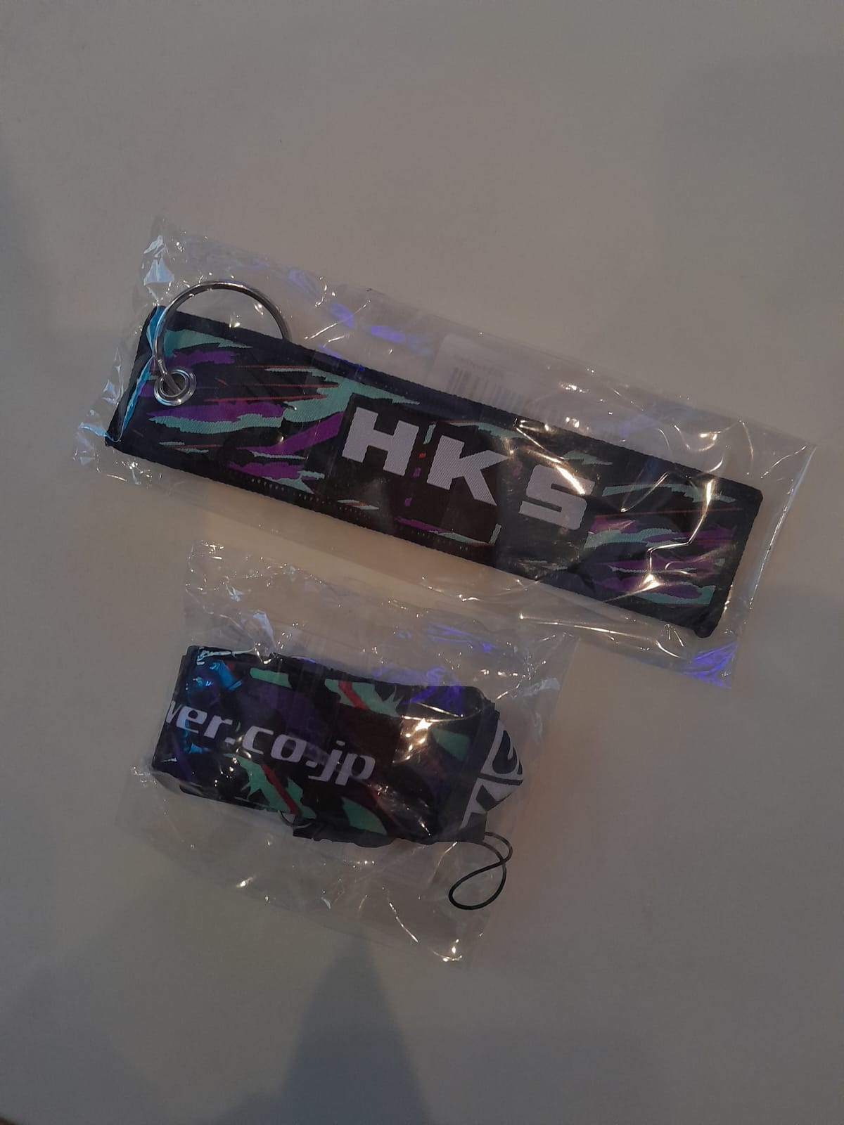 1x HKS Jet Tag, 1x HKS Lanyard, Bundle of 2