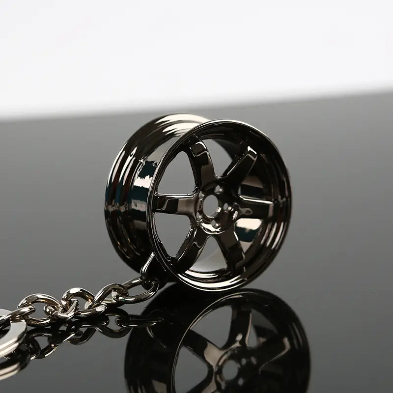 Black TE37 Keychain