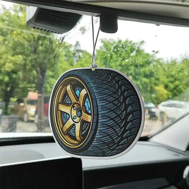 Gold TE37 Air Freshener