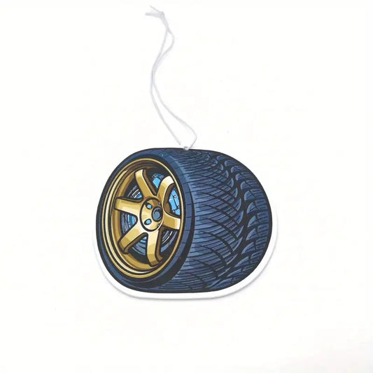 Gold TE37 Air Freshener